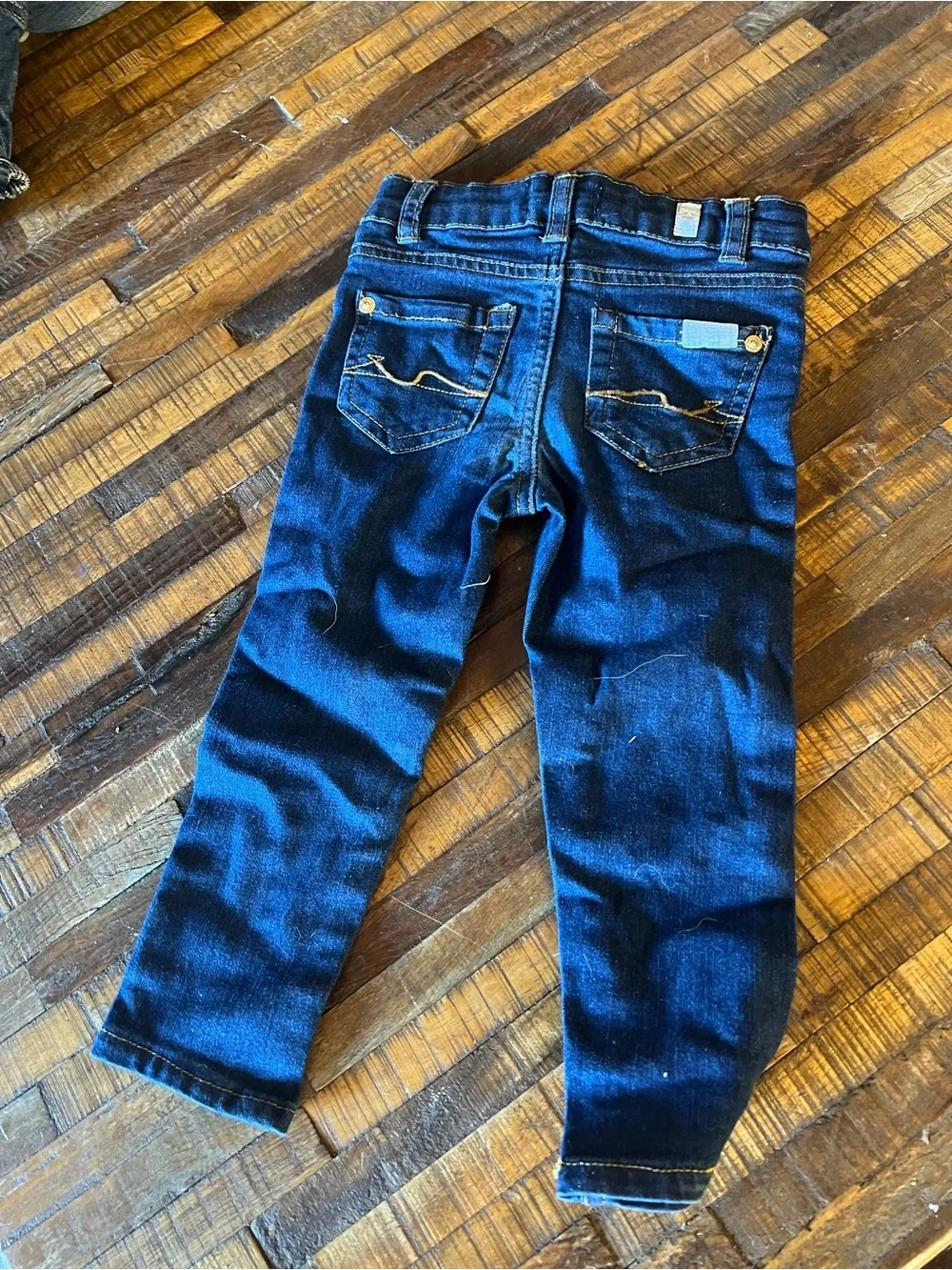 7 For All Mankind Dark Blue Kids Jeans